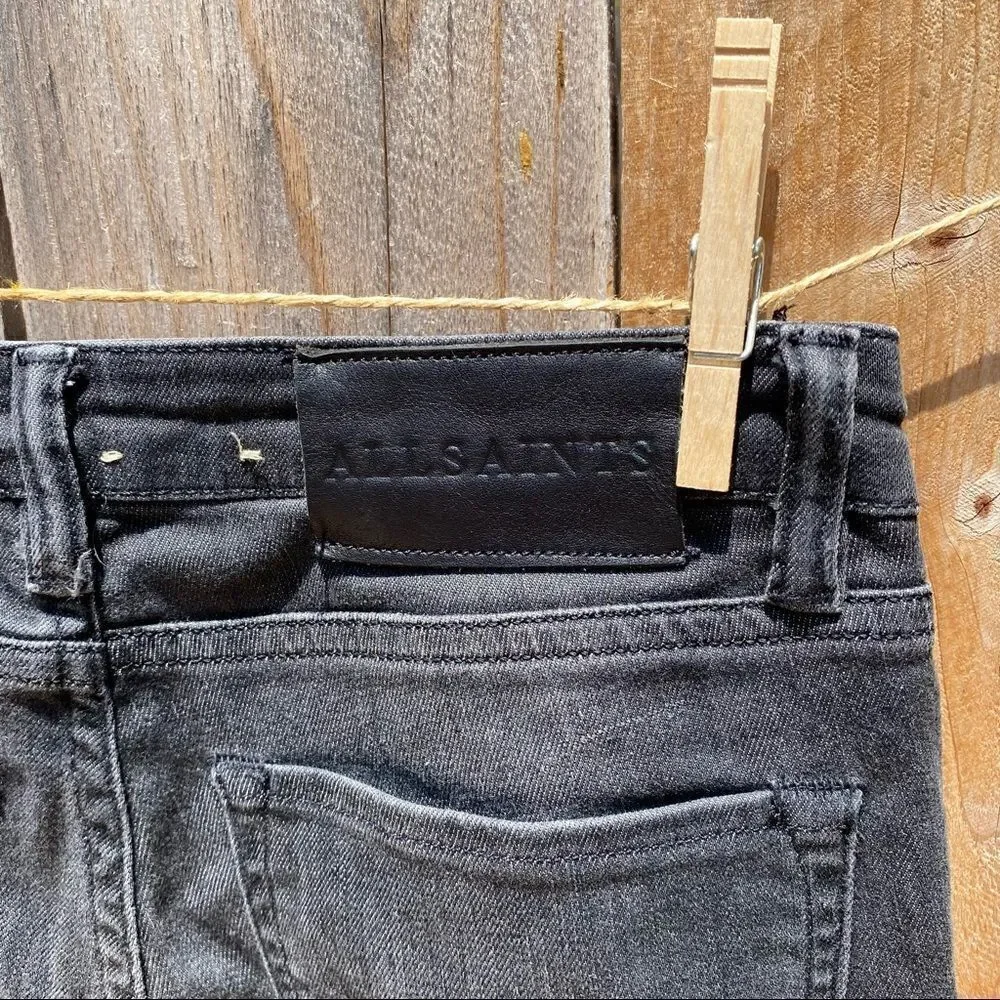 All Saints Mast low rise skinny fit jeans